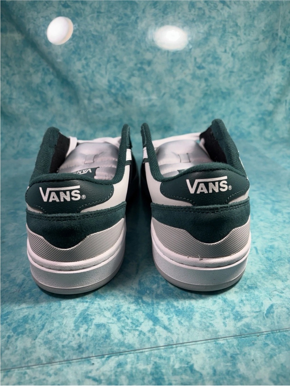 Vans Lowland CC 2.0 Green White Men’s Low Top Athletic Shoes Sneakers Size 10 - Picture 4 of 5